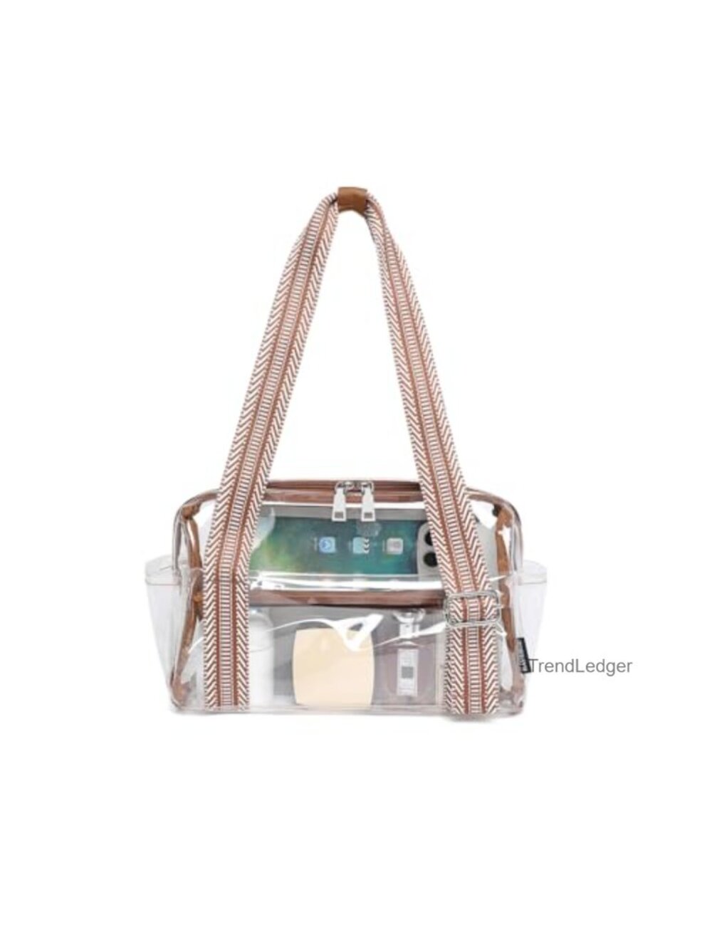 Clear Mini Gym Bag Stadium Approved Waterproof TPU Duffel Tote
